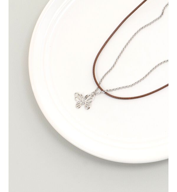  「バタフライチョーカーネックレス」|ネックレス|