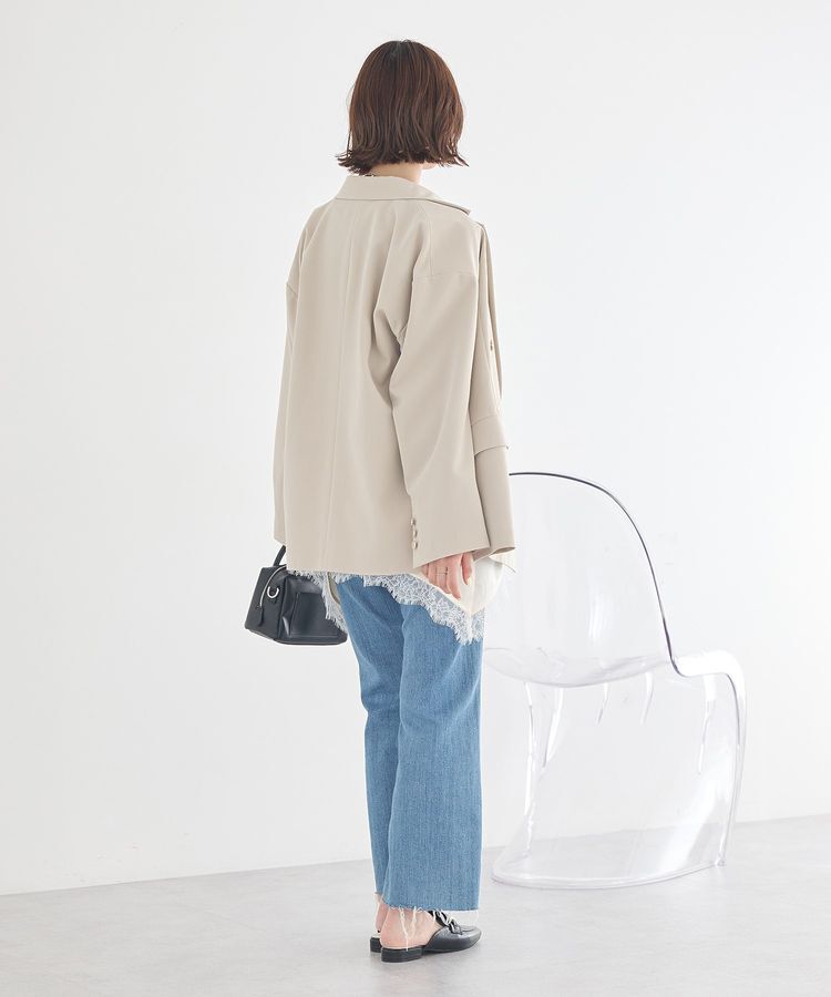 earth music&ecology「ランジェリーライクレースキャミ」|キャミソール|