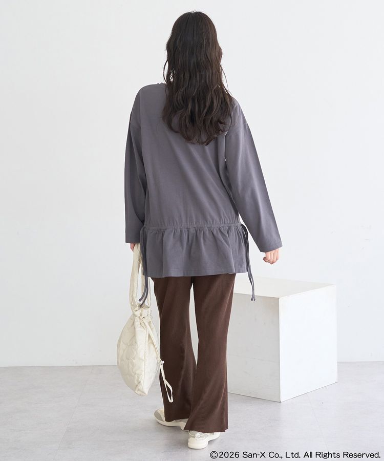 earth music&ecology「リラックマ&times;earth ブラウジングロンT」|Tシャツ・カットソー|