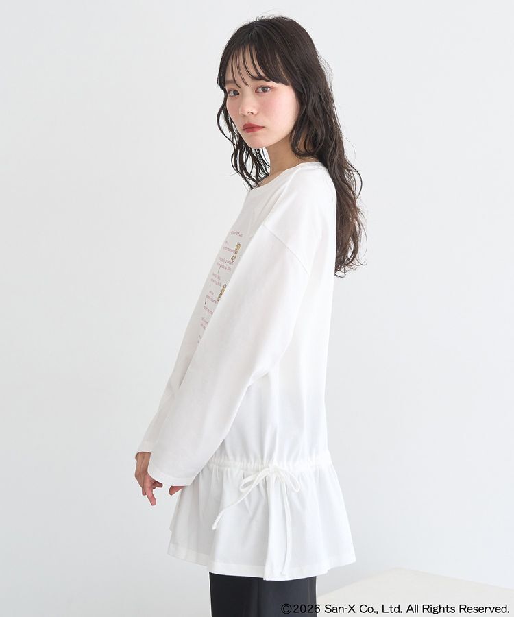 earth music&ecology「リラックマ&times;earth ブラウジングロンT」|Tシャツ・カットソー|