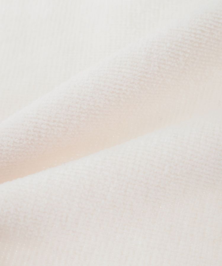 Maison de FLEUR「リボンフレーム刺繍タオルハンカチ」|ハンカチ|