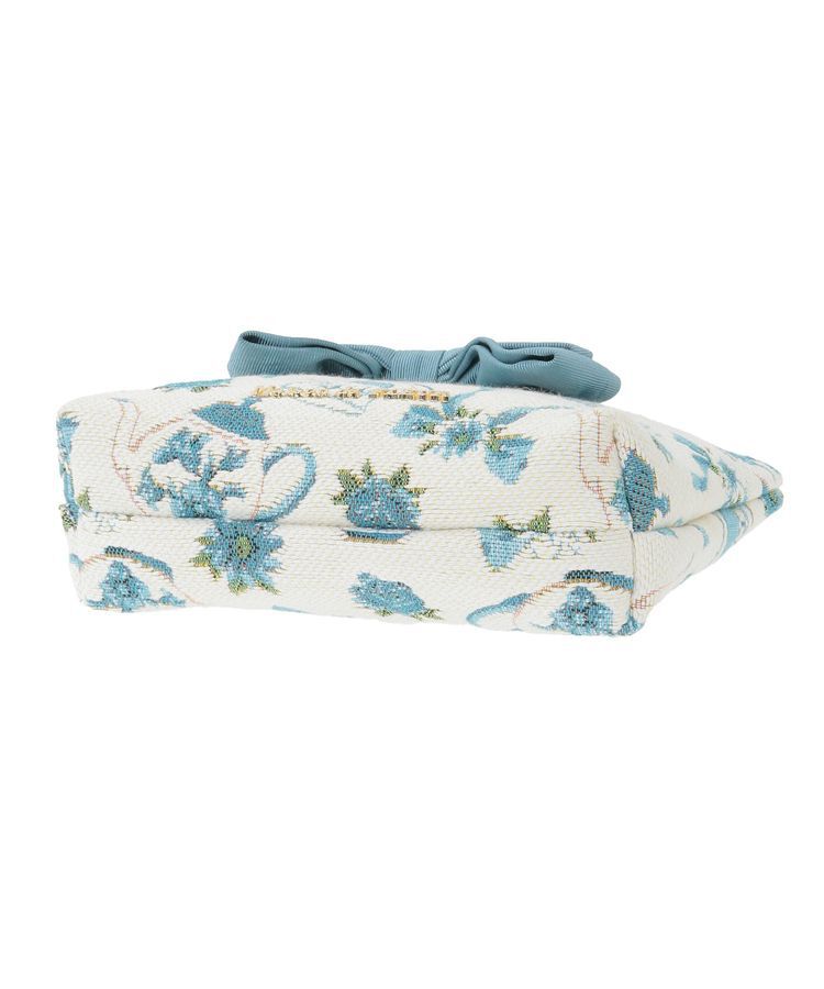 Maison de FLEUR「ティーカップ柄ゴブランポーチ」|ポーチ|