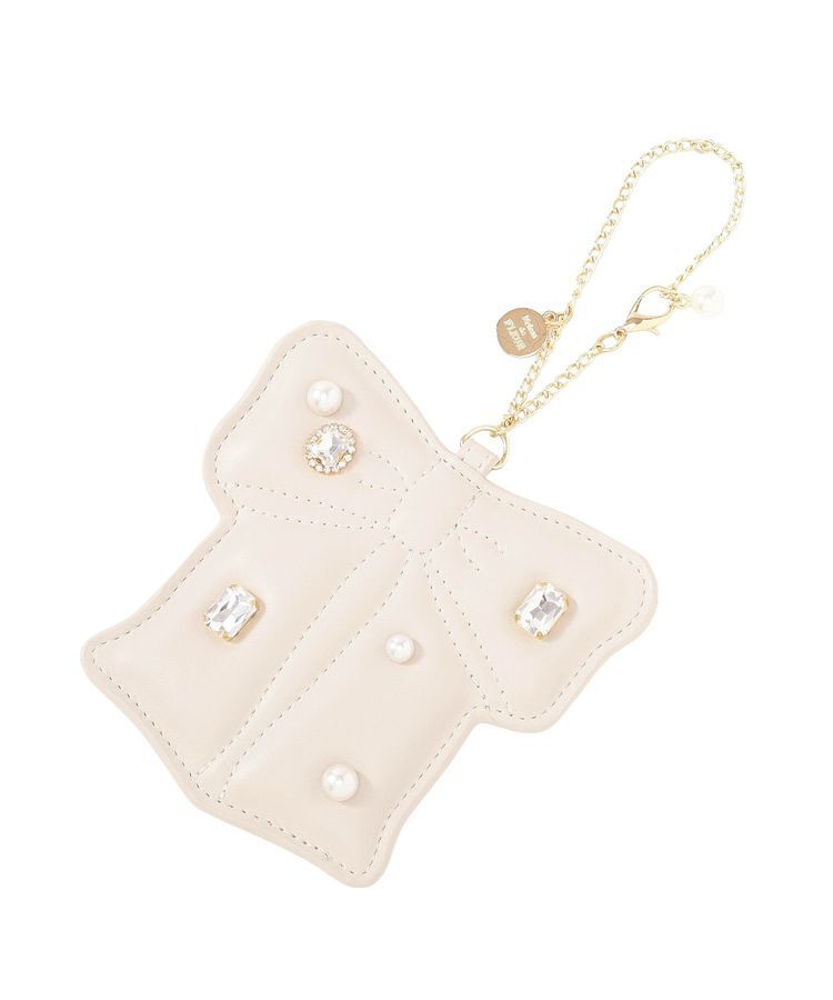 Maison de FLEUR「リボンビジューパスケース」|その他|