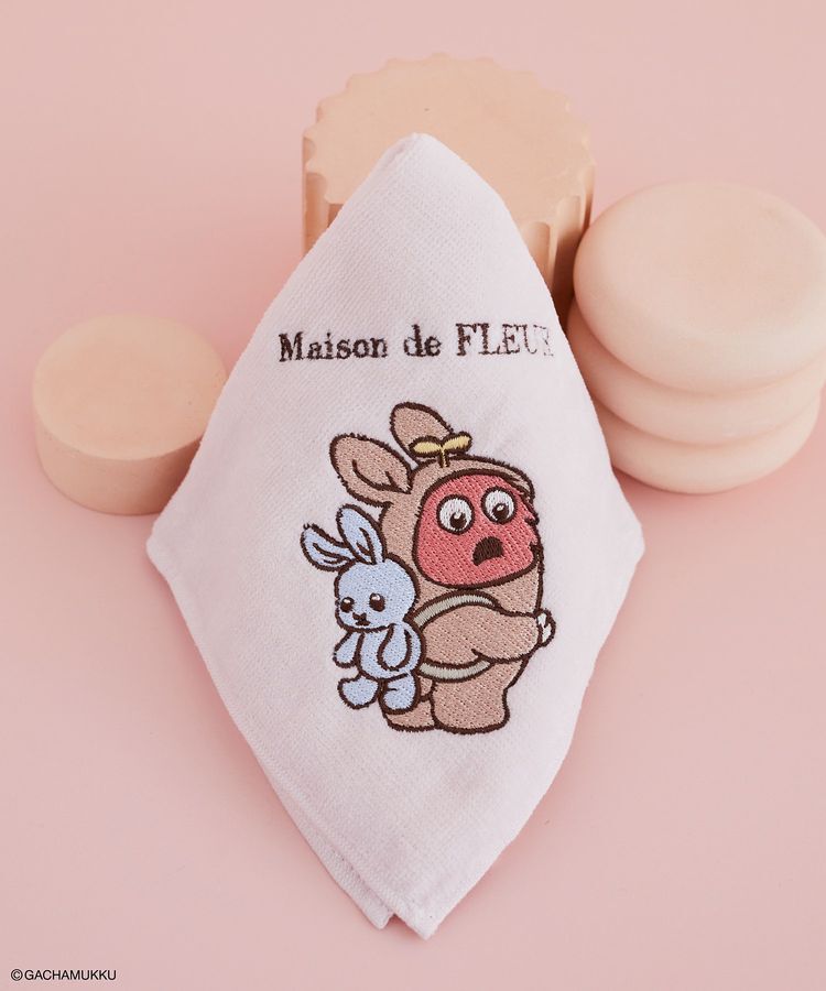 Maison de FLEUR「ムック タオルハンカチ」|ハンカチ|