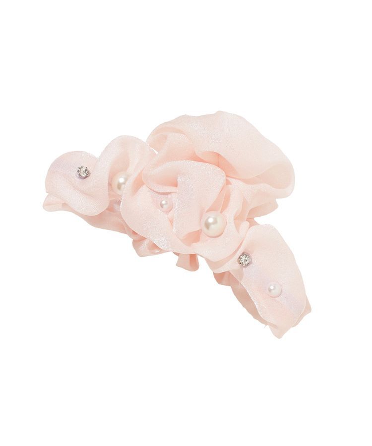 Maison de FLEUR「オーガンジーパールエアリーバンスクリップ」|その他|