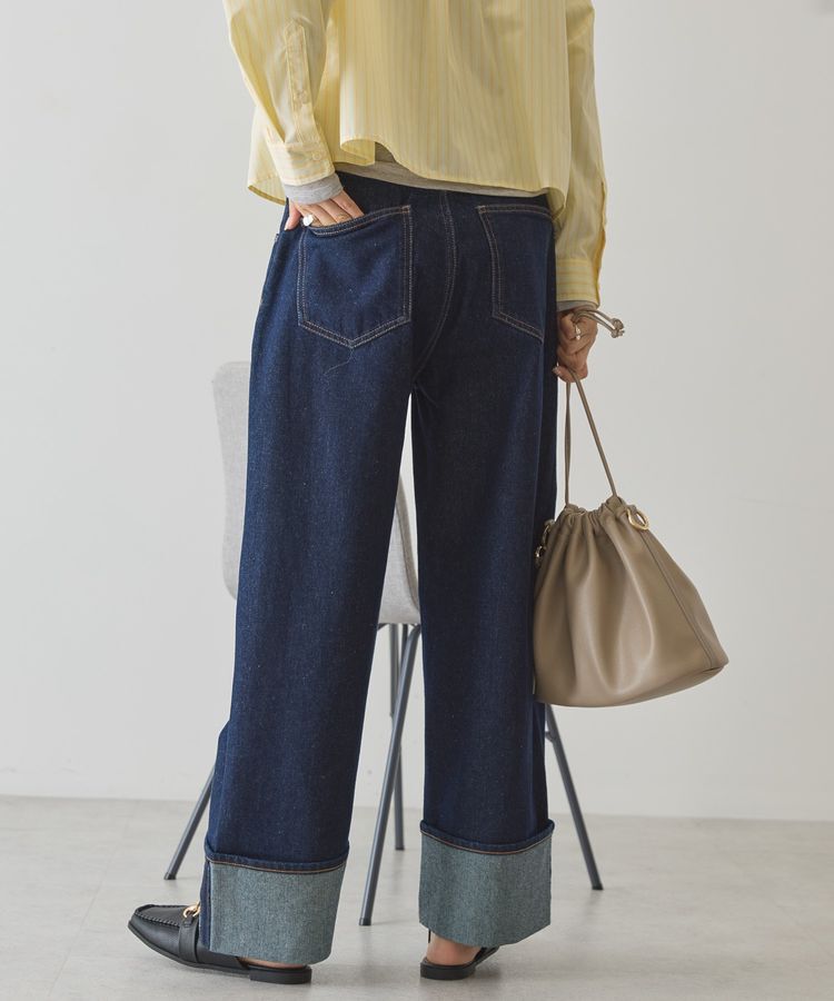 AMERICAN HOLIC「ロールアップデニムパンツ」|デニム|