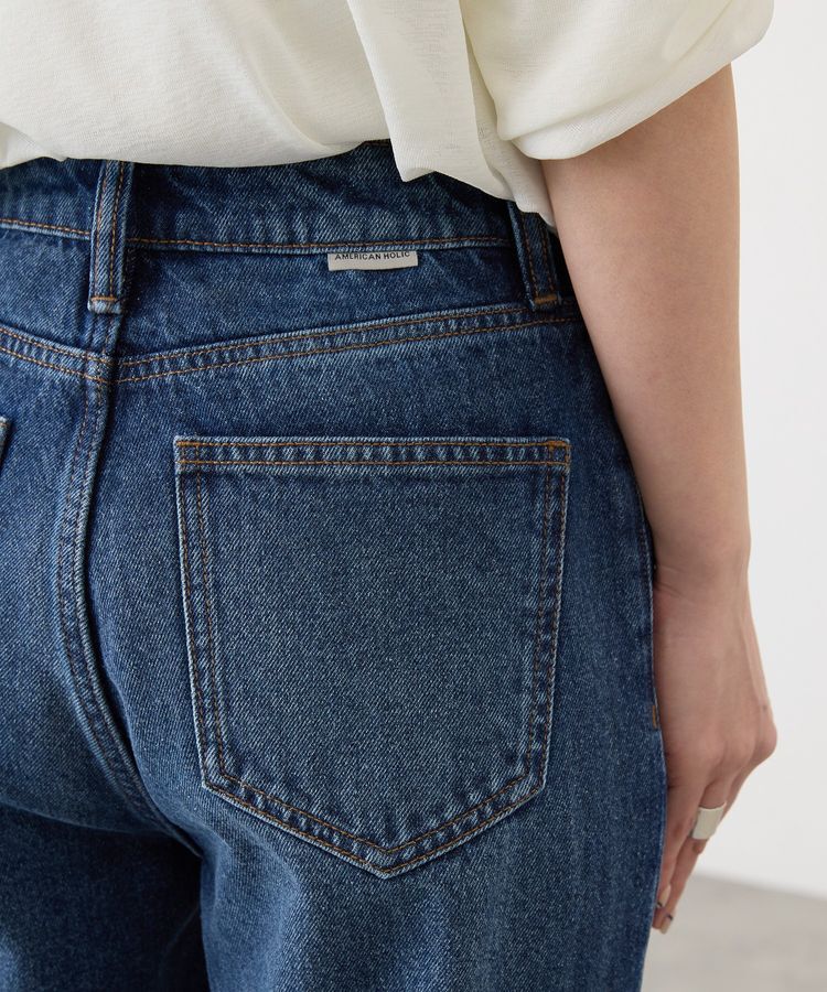 AMERICAN HOLIC「ロールアップデニムパンツ」|デニム|