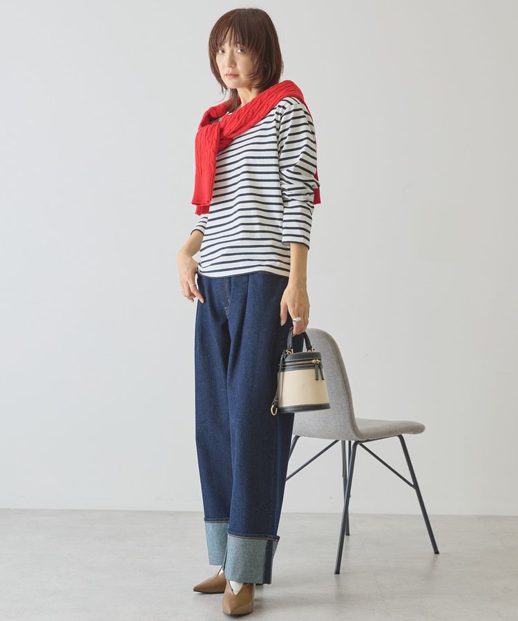 AMERICAN HOLIC「ロールアップデニムパンツ」|デニム|