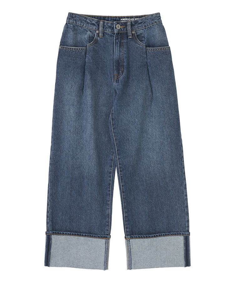AMERICAN HOLIC「ロールアップデニムパンツ」|デニム|