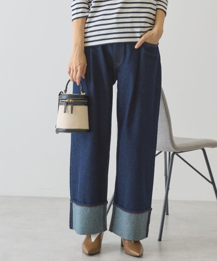 AMERICAN HOLIC「ロールアップデニムパンツ」|デニム|One Wash