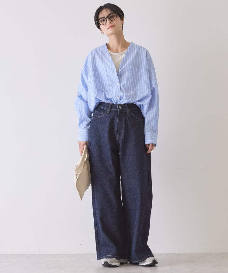 AMERICAN HOLIC「ワイドデニムパンツ」|デニム|