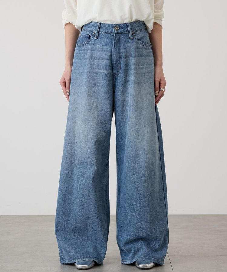 AMERICAN HOLIC「ワイドデニムパンツ」|デニム|