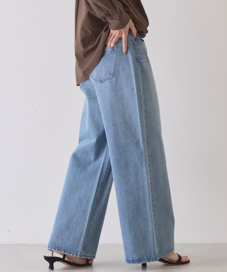 AMERICAN HOLIC「ワイドデニムパンツ」|デニム|