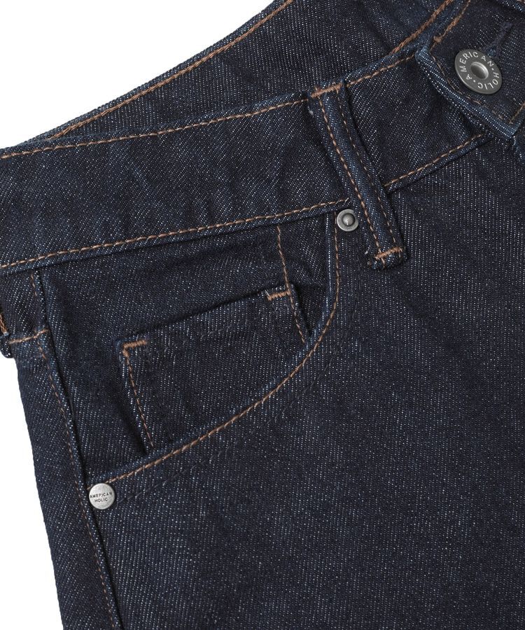 AMERICAN HOLIC「ワイドデニムパンツ」|デニム|