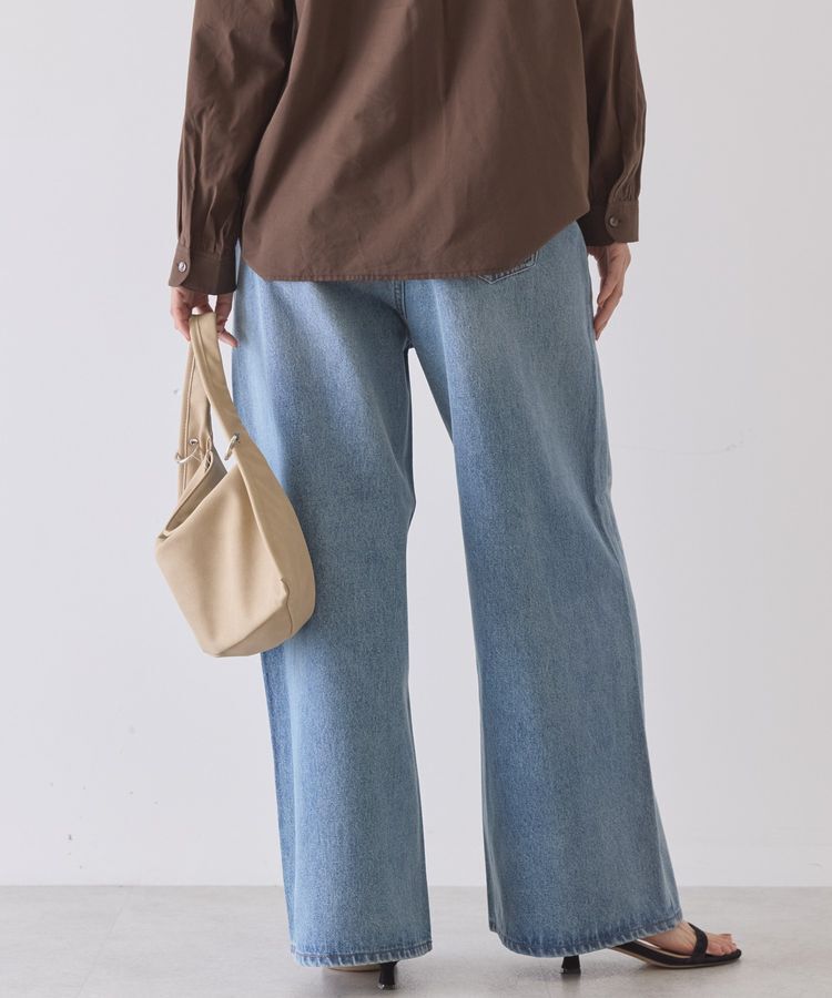 AMERICAN HOLIC「ワイドデニムパンツ」|デニム|