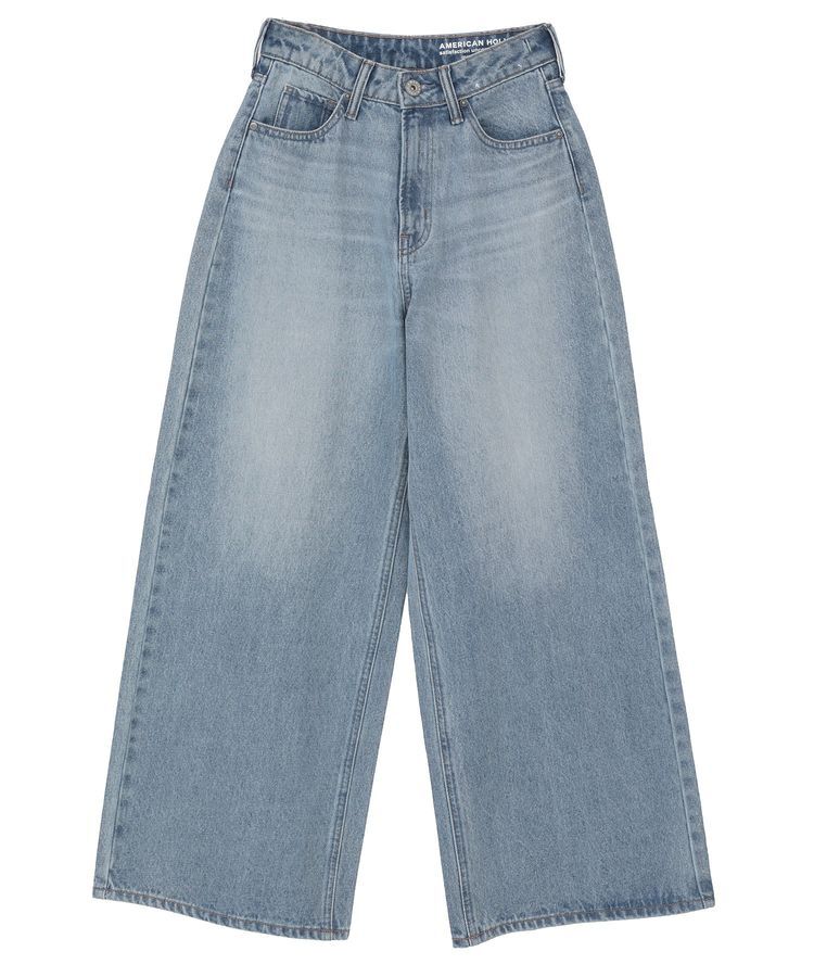AMERICAN HOLIC「ワイドデニムパンツ」|デニム|