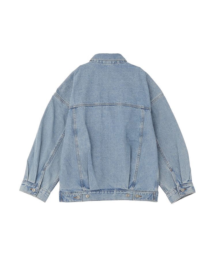 AMERICAN HOLIC「ロング丈デニムジャケット」|テーラードジャケット|