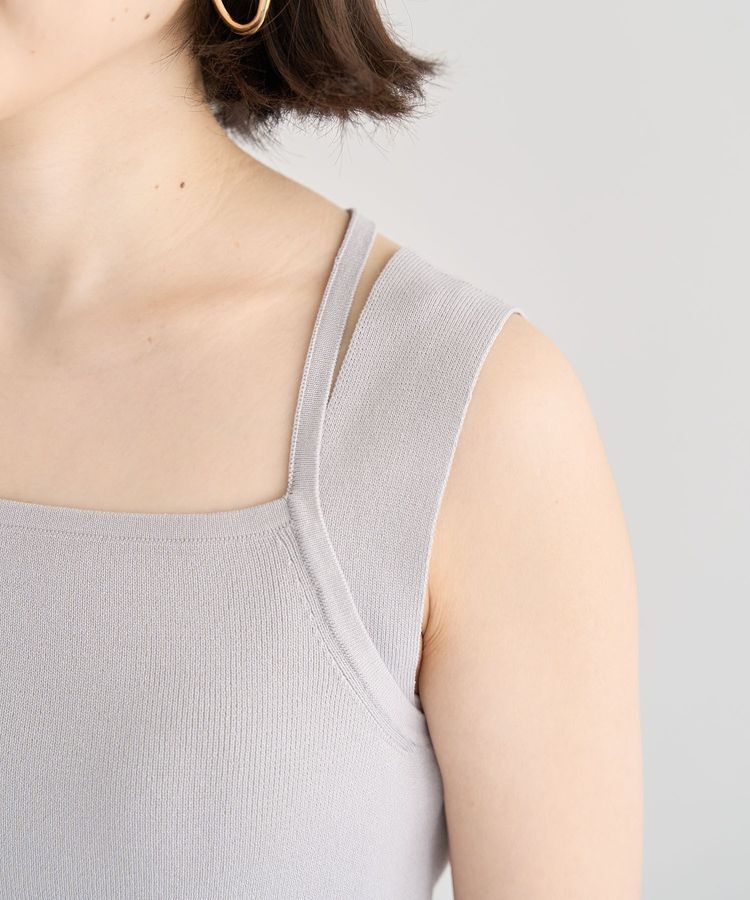 Green Parks「2WAYニットタンクトップ」|インナー|