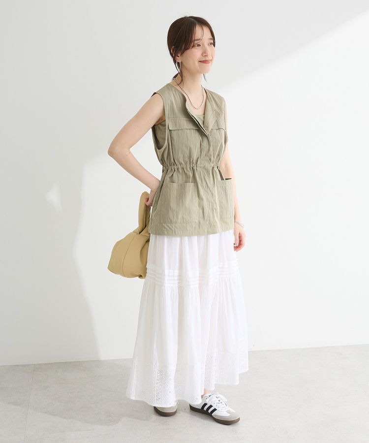 Green Parks「ミリタリーベスト」|ベスト・ジレ|