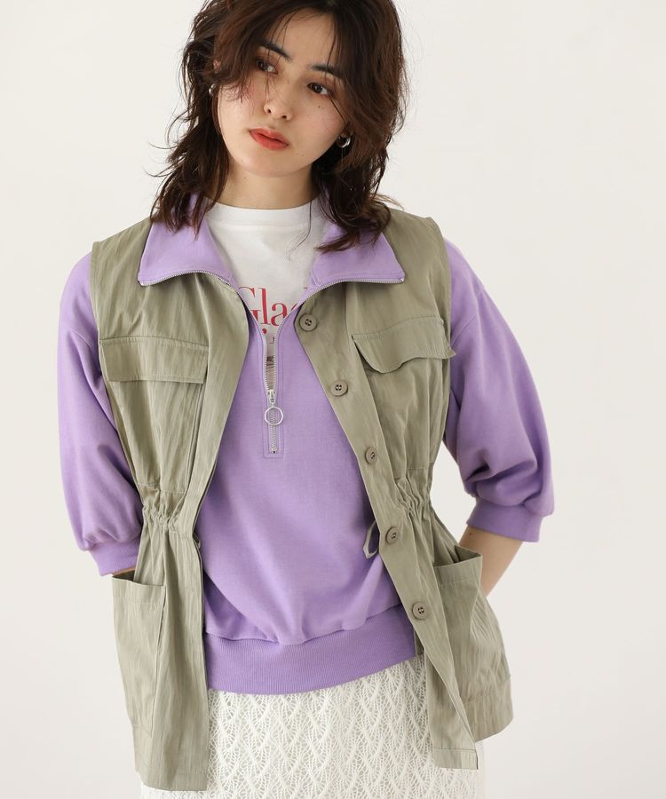 Green Parks「ミリタリーベスト」|ベスト・ジレ|