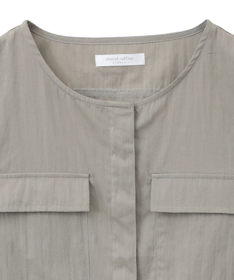 Green Parks「ミリタリーベスト」|ベスト・ジレ|