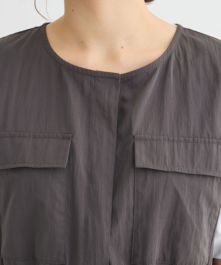 Green Parks「ミリタリーベスト」|ベスト・ジレ|