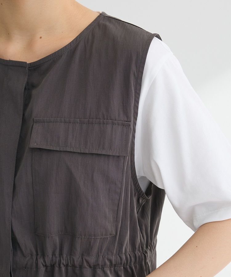 Green Parks「ミリタリーベスト」|ベスト・ジレ|