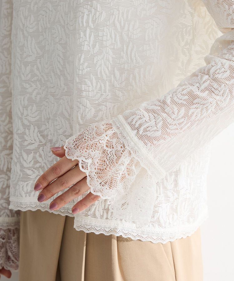 Green Parks「総レースプルオーバー」|インナー|