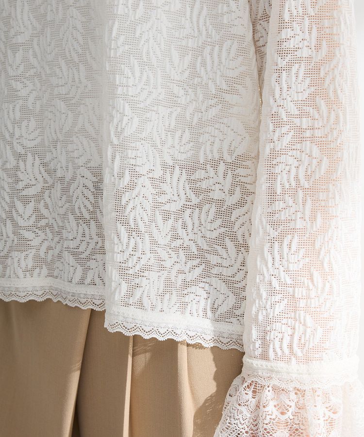 Green Parks「総レースプルオーバー」|インナー|