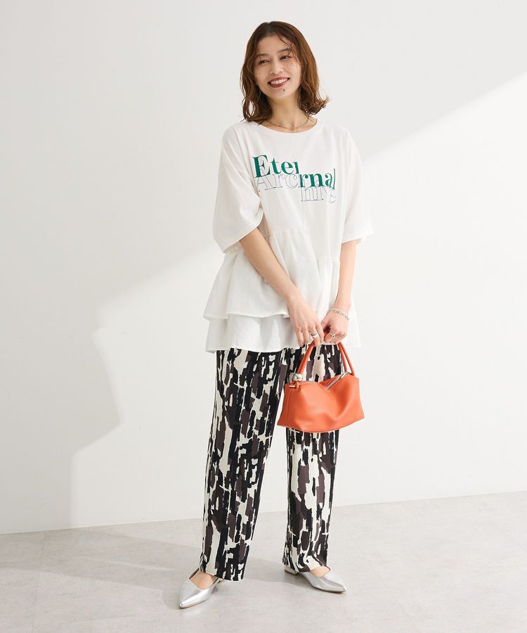 Green Parks「アソート柄ドッキングプルオーバー」|Tシャツ・カットソー|