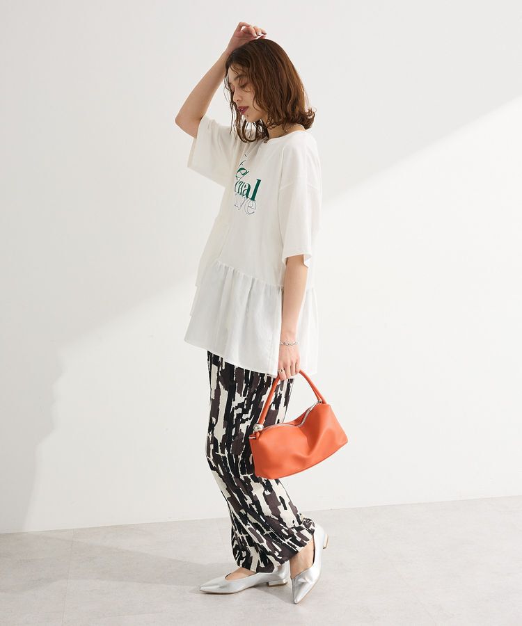 Green Parks「アソート柄ドッキングプルオーバー」|Tシャツ・カットソー|