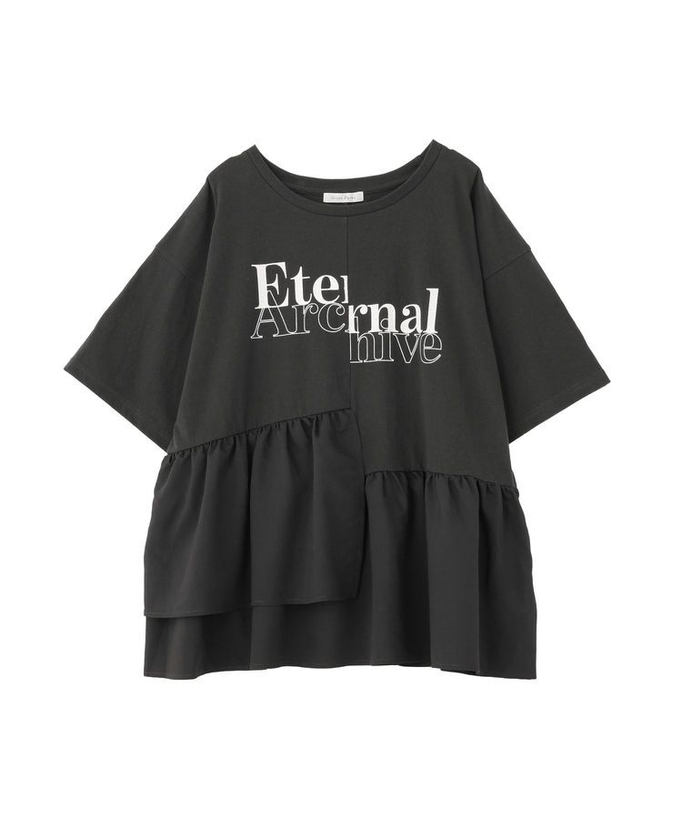 Green Parks「アソート柄ドッキングプルオーバー」|Tシャツ・カットソー|