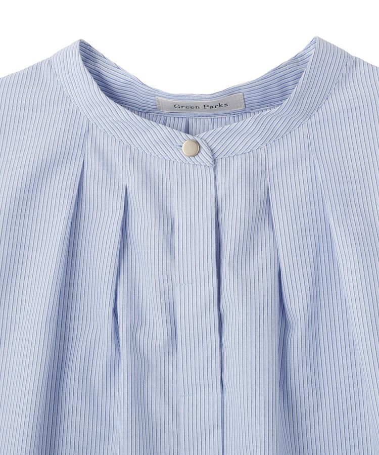 Green Parks「タックショートスリーブブラウス」|シャツ・ブラウス|