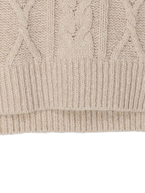 YECCA VECCA「ケーブルタートルネックニット」|ニット・セーター|