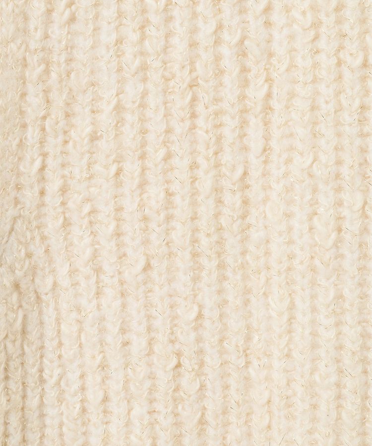 YECCA VECCA「2wayラメ混MIXニットベスト」|ベスト・ジレ|