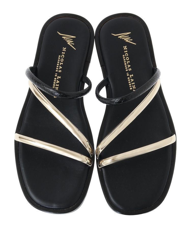 YECCA VECCA「【NICOLAS LAINAS】3ストラップサンダル」|サンダル|