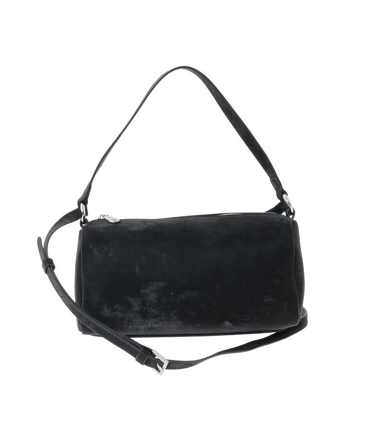 YECCA VECCA「【cache cache】シルクサテンPU筒型ショルダー」|ショルダー・メッセンジャー|