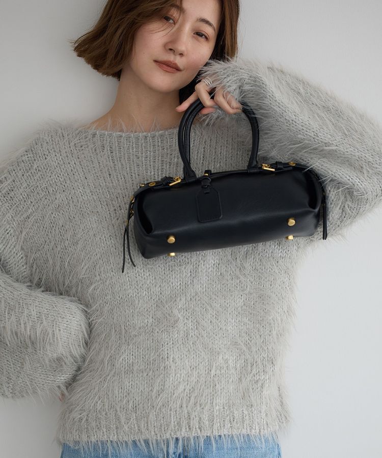 YECCA VECCA「【kakatoo】ダブルベルトショルダー」|ショルダー・メッセンジャー|Black