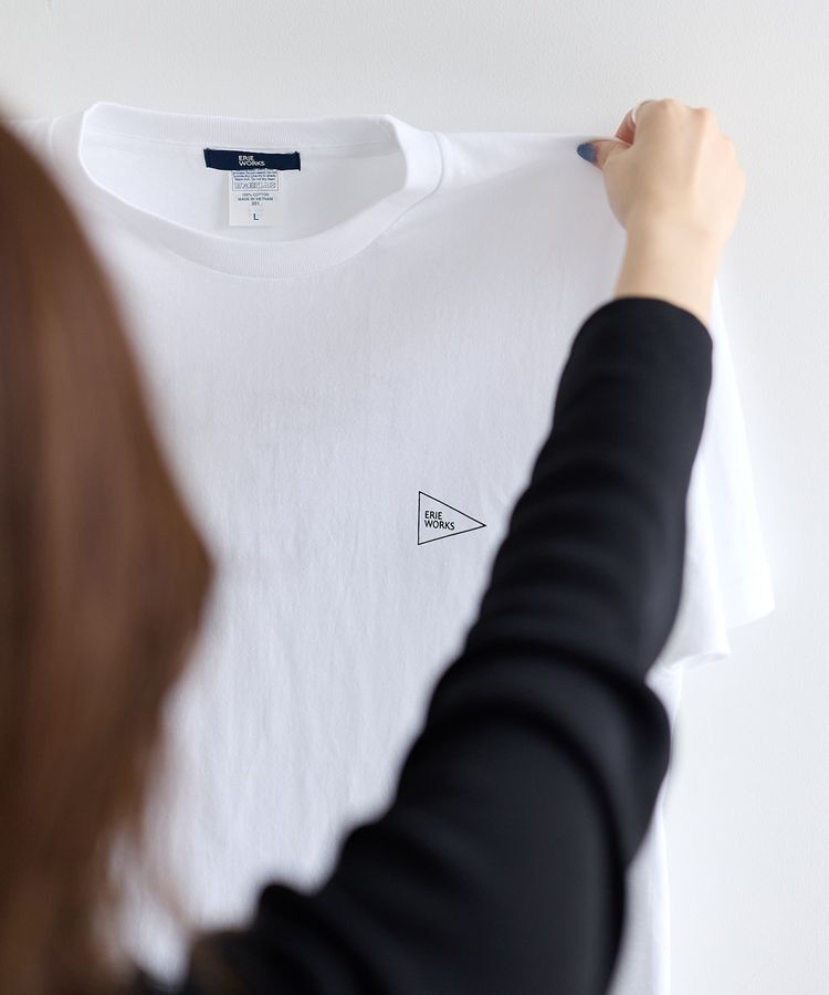 YECCA VECCA「【ERIE WORKS】BOX-CUT Tee」|Tシャツ・カットソー|