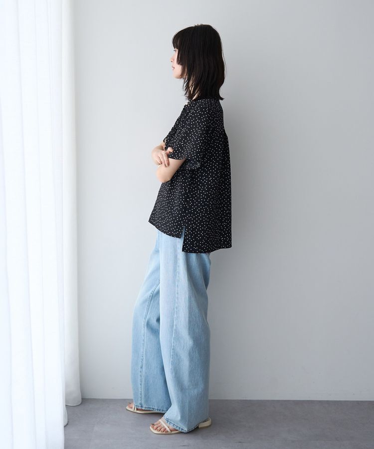 YECCA VECCA「フリルデザインブラウス」|シャツ・ブラウス|