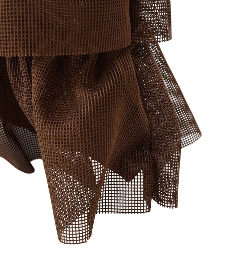 YECCA VECCA「【CASSELINI】メッシュフリルトート」|トートバッグ|