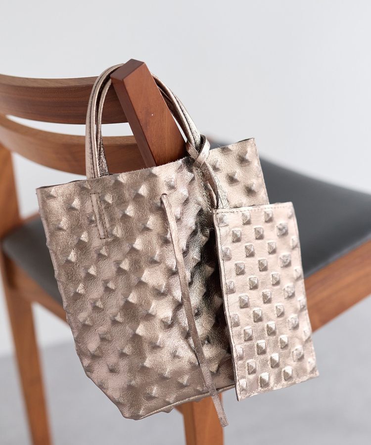 YECCA VECCA「【MILLELA FIRENZE】エンボスミニトート」|トートバッグ|