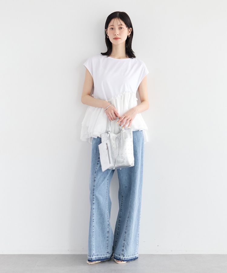 YECCA VECCA「【MILLELA FIRENZE】スタッズミニトート」|トートバッグ|