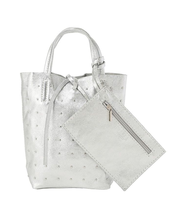 YECCA VECCA「【MILLELA FIRENZE】スタッズミニトート」|トートバッグ|