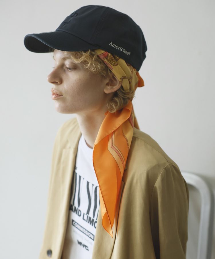 GARAGE OF GOOD CLOTHING「大判 チェーン柄スカーフ」|バンダナ・スカーフ|