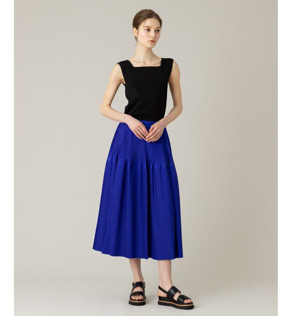 LOULOU WILLOUGHBY「【LOULOU WILLOUGHBY】キリカエプリーツスカート」|スカート|