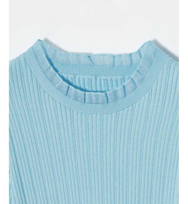 LOULOU WILLOUGHBY「【LOULOU WILLOUGHBY】ハーフチューブラーリブニット」|ニット・セーター|