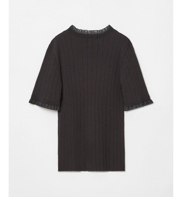 LOULOU WILLOUGHBY「【LOULOU WILLOUGHBY】ハーフチューブラーリブニット」|ニット・セーター|