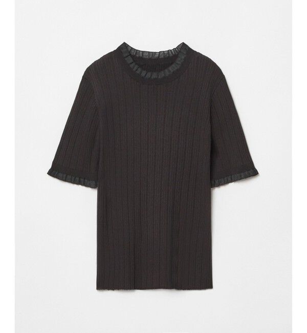 LOULOU WILLOUGHBY「【LOULOU WILLOUGHBY】ハーフチューブラーリブニット」|ニット・セーター|