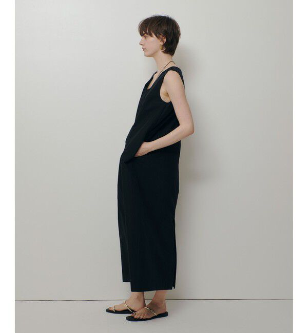 allureville「【ATELIER Line】ノースリーブコクーンワンピース」|ワンピース|